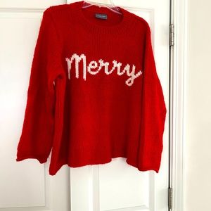 Wooden Ships MERRY Sweater